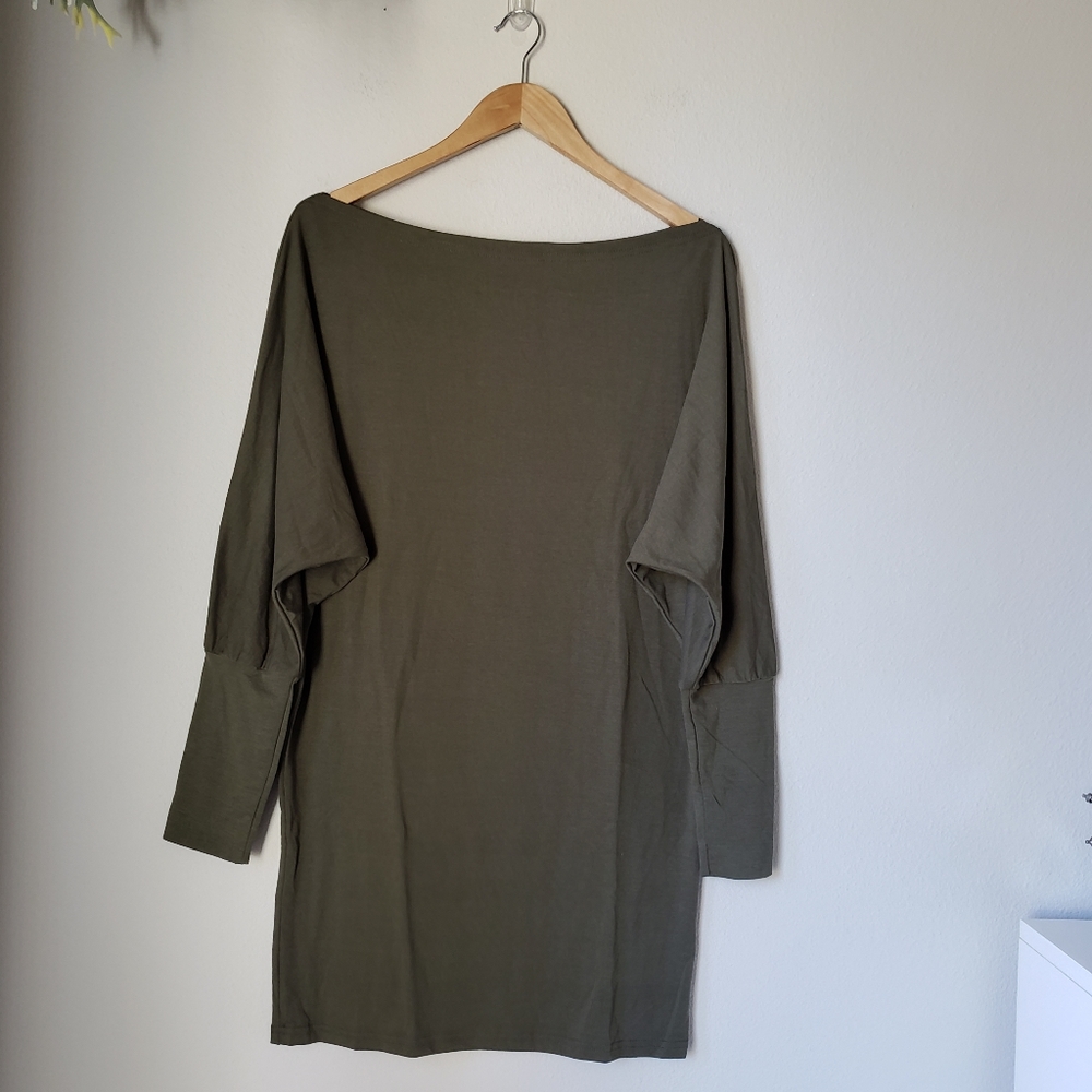 Off-The-Shoulder T-Shirt Dress - Picture 10 of 10